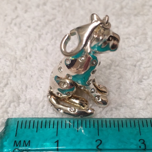 Sterling Silver jaguar🐯w/bling-Estate piece - Picture 5 of 6